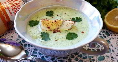 Рецепт Окрошки по-болгарски с яйцами