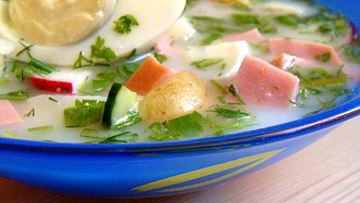 Рецепт Окрошки по-ростовски