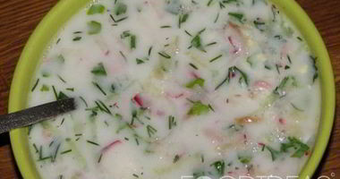 Рецепт Окрошки с курицей