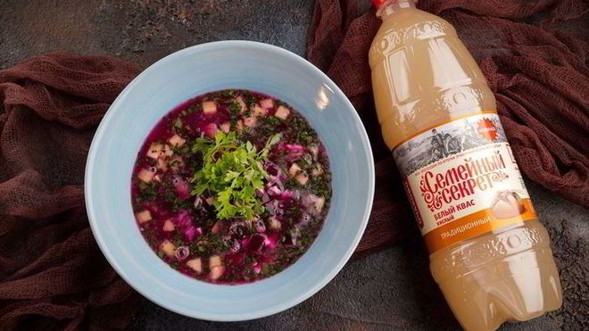 Рецепт окрошки с рыбой горячего копчения