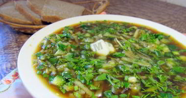 Рецепт Постной окрошки на квасе