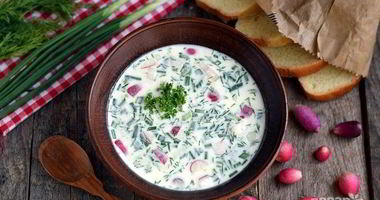 Рецепт Русской окрошки