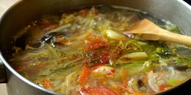 Рецепт аппетитного овощной суп