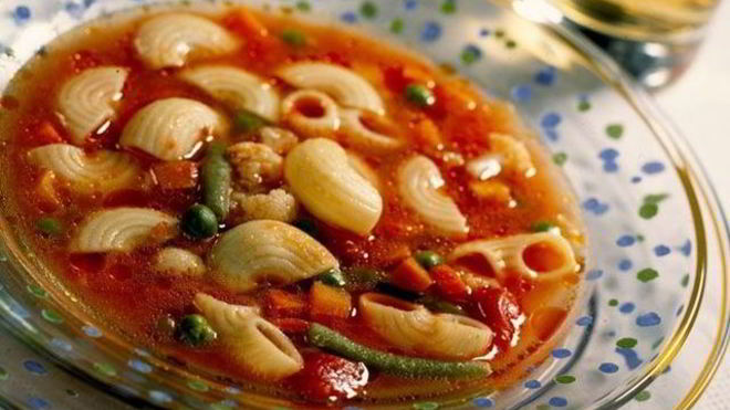 Рецепт ароматного овощной суп по-итальянски