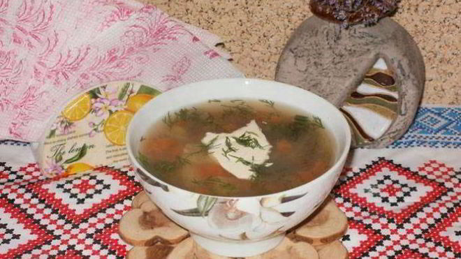 Рецепт гречневого овощной суп