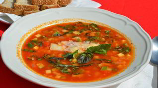 Рецепт Минестроне с беконом