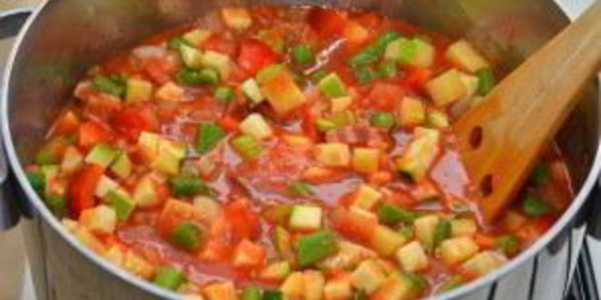 Рецепт минестроне с беконом