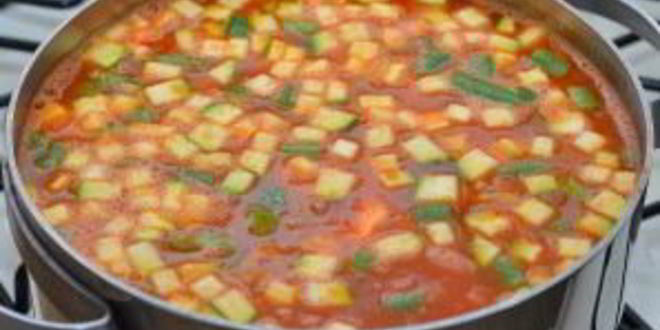 Рецепт минестроне с беконом