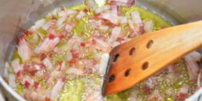 Рецепт минестроне с беконом