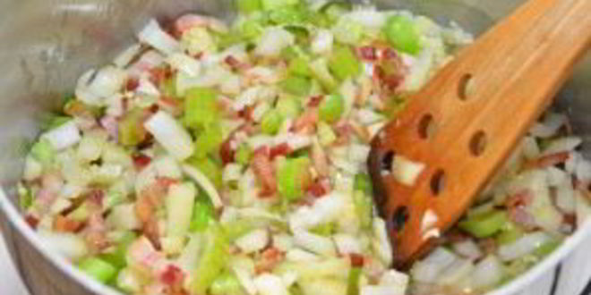 Рецепт минестроне с беконом