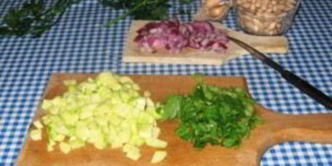 Рецепт минестроне с фасолью