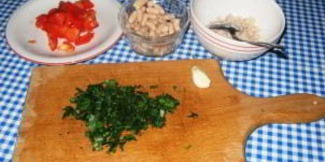 Рецепт минестроне с фасолью