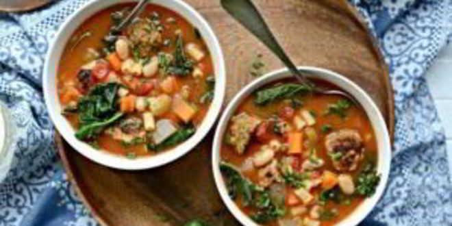 Рецепт минестроне с индейкой