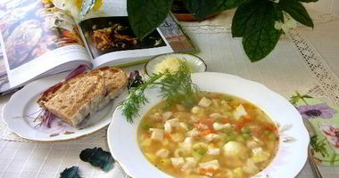 Рецепт Минестроне с курицей