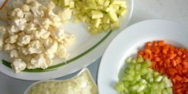 Рецепт минестроне с курицей