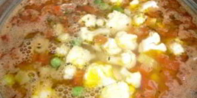 Рецепт минестроне с курицей