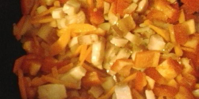 Рецепт минестроне с тыквой