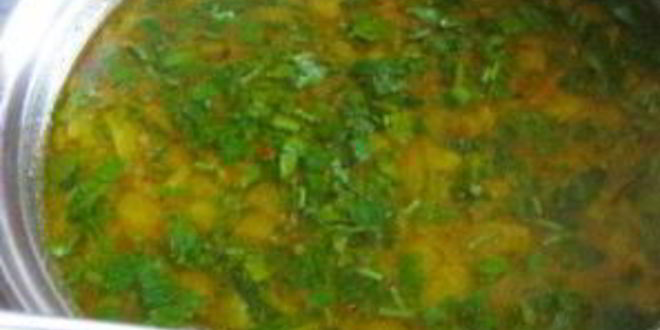 Рецепт овощного супа без мяса