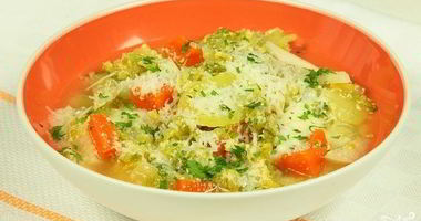 Рецепт Овощного супа с йогуртом