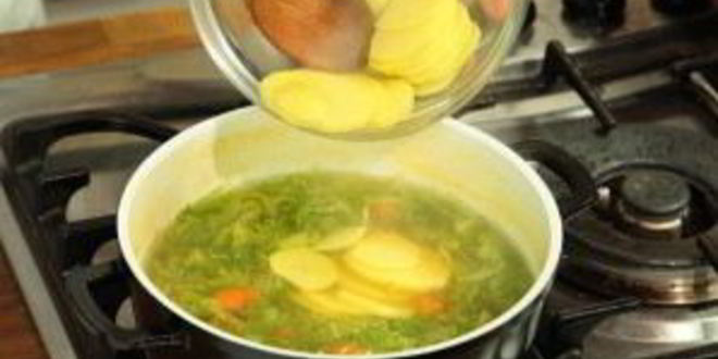 Рецепт овощного супа с йогуртом