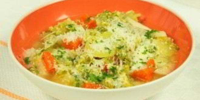 Рецепт овощного супа с йогуртом