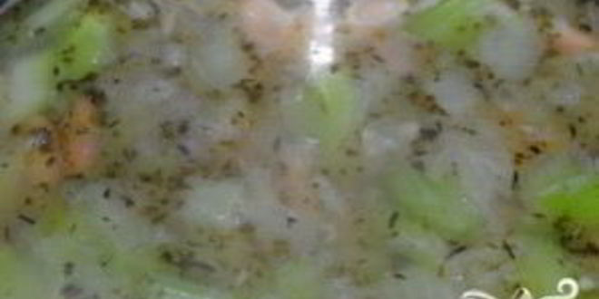 Рецепт овощного супа с сельдереем