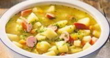 Рецепт Овощного супа с сосисками в мультиварке