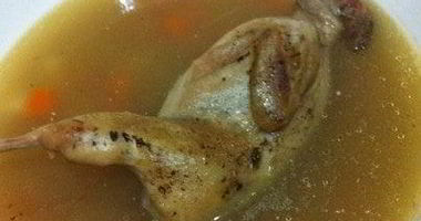 Рецепт Овощного супчика с перепелкой