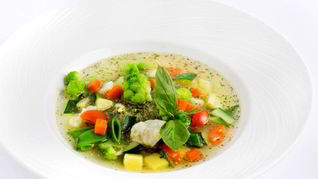 Рецепт Супа минестроне с песто