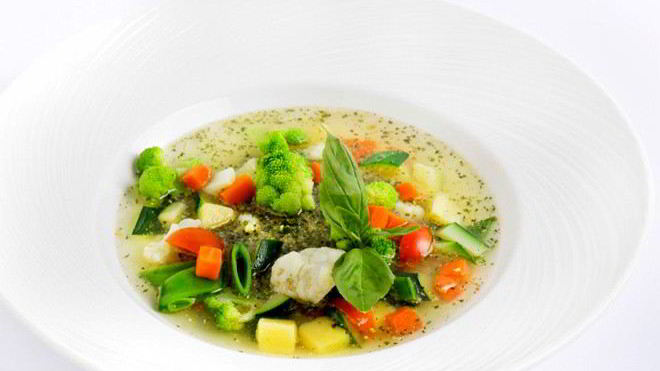 Рецепт супа минестроне с песто