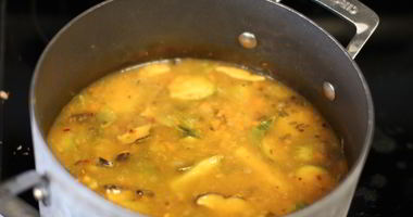 Рецепт Супа овощной с брюссельской капустой