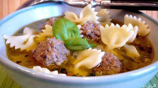 Рецепт Супа с фрикадельками и овощами