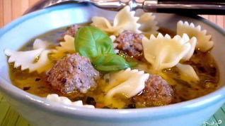 Рецепт Супа с фрикадельками и овощами