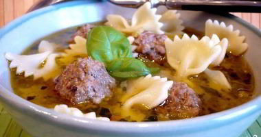 Рецепт Супа с фрикадельками и овощами