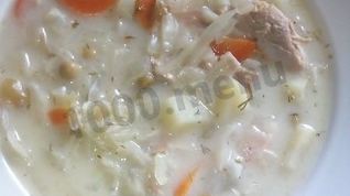 Рецепт Супа с плавленым сыром и овощами