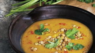 Рецепт Чечевичной похлебки на бараньем бульоне