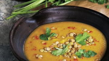 Рецепт Чечевичной похлебки на бараньем бульоне