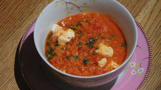 Рецепт Чечевичной похлебки с капустой кале, свеклой и помидорами