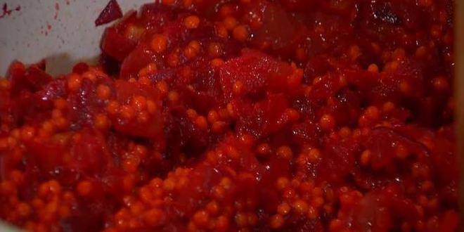 Рецепт чечевичной похлебки с капустой кале, свеклой и помидорами