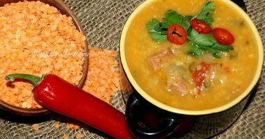 Рецепт Чечевичной похлебки с сальчичоном