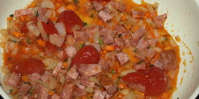 Рецепт чечевичной похлебки с сальчичоном