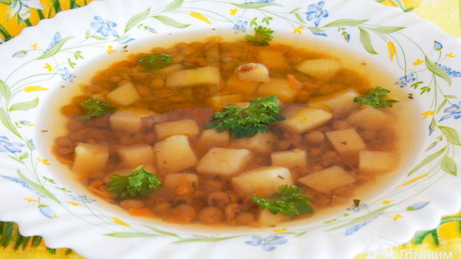 Рецепт чечевичной похлебки