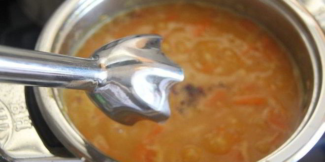 Рецепт чечевично-тыквенной похлебка