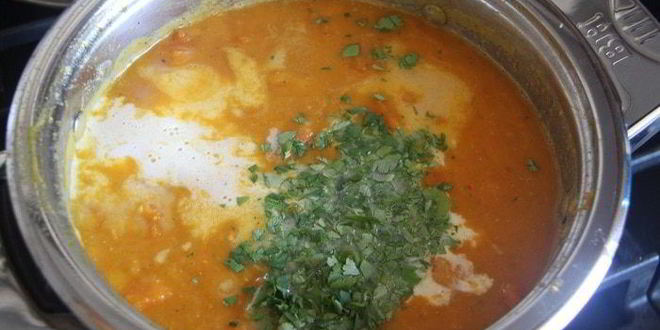 Рецепт чечевично-тыквенной похлебка