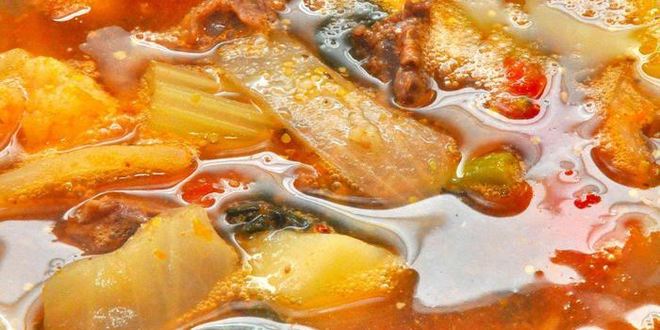 Рецепт домашней похлебки с мясом