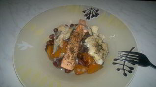 Рецепт Фасолевой похлебки с рыбным миксом и овощами