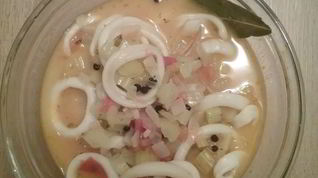 Рецепт Легкой похлебки из кальмара