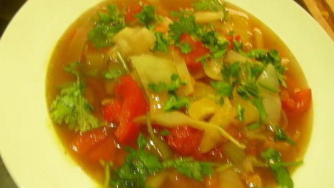 Рецепт марроканской овощной похлебки