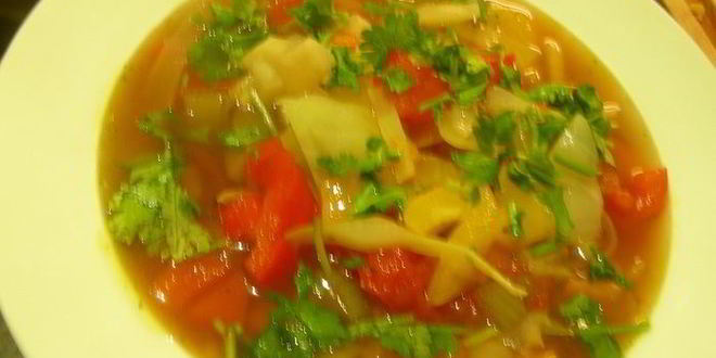 Рецепт марроканской овощной похлебки