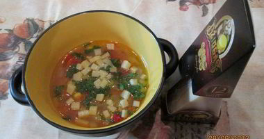 Рецепт Осенней похлебки с сыром Джюгас